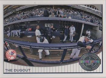 2009 Topps Yankee Stadium Opening Day #ODH4 The Dugout Front