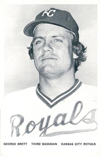 1976 Kansas City Royals Photocards #NNO George Brett Front