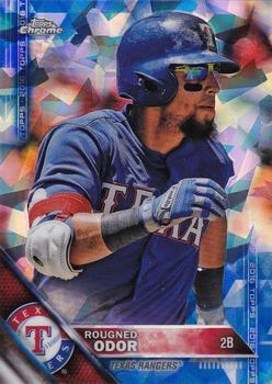 2016 Topps - Chrome Sapphire 65th Anniversary Edition #16 Rougned Odor Front