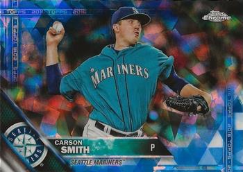 2016 Topps - Chrome Sapphire 65th Anniversary Edition #80 Carson Smith Front
