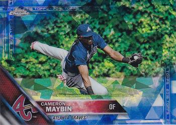 2016 Topps - Chrome Sapphire 65th Anniversary Edition #156 Cameron Maybin Front