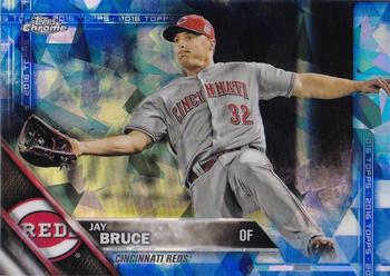 2016 Topps - Chrome Sapphire 65th Anniversary Edition #199 Jay Bruce Front