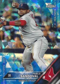 2016 Topps - Chrome Sapphire 65th Anniversary Edition #285 Pablo Sandoval Front