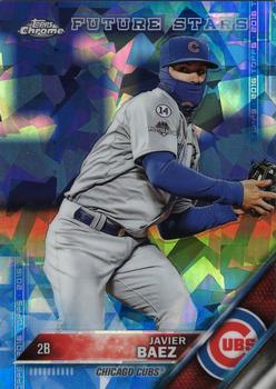 2016 Topps - Chrome Sapphire 65th Anniversary Edition #668 Javier Baez Front
