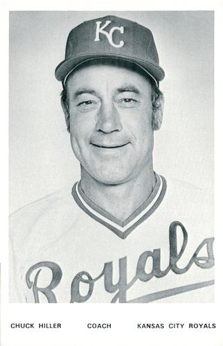 1978 Kansas City Royals Photocards #NNO Chuck Hiller Front