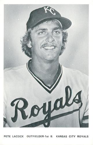 1978 Kansas City Royals Photocards #NNO Pete LaCock Front