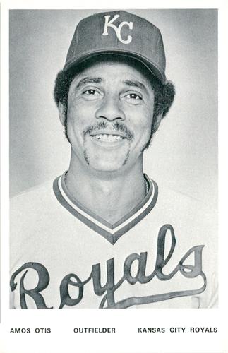 1978 Kansas City Royals Photocards #NNO Amos Otis Front