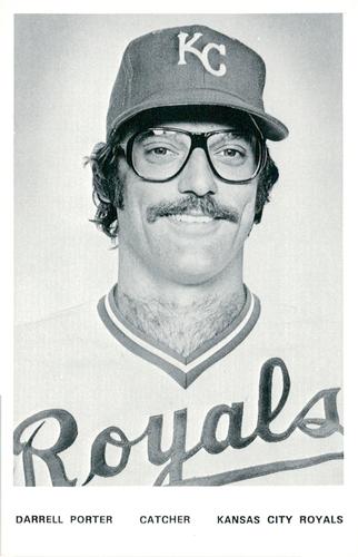 1978 Kansas City Royals Photocards #NNO Darrell Porter Front
