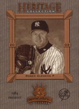 2002 Donruss Diamond Kings - Heritage Collection #HC-7 Roger Clemens Front