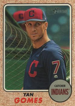 2017 Topps Heritage #501 Yan Gomes Front