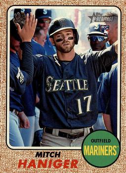 2017 Topps Heritage #676 Mitch Haniger Front