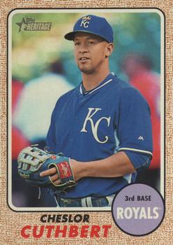 2017 Topps Heritage #132 Cheslor Cuthbert Front