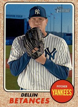 2017 Topps Heritage #286 Dellin Betances Front