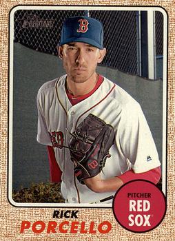 2017 Topps Heritage #318 Rick Porcello Front