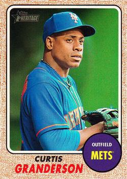 2017 Topps Heritage #342 Curtis Granderson Front