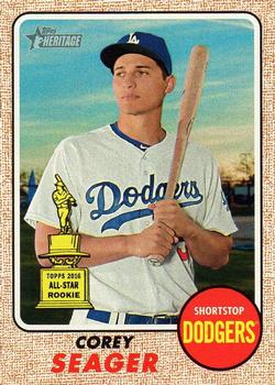 2017 Topps Heritage #440 Corey Seager Front