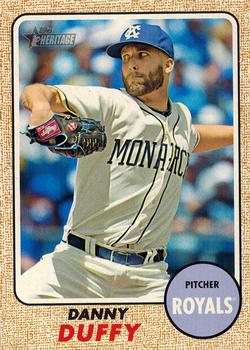 2017 Topps Heritage #474 Danny Duffy Front