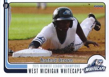 2015 Choice Midwest League Champions #02 Rashad Brown Front