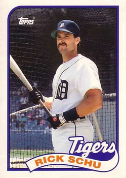 1989 Topps Traded #112T Rick Schu Front