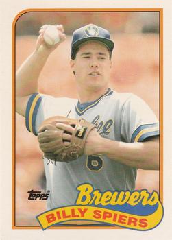 1989 Topps Traded #115T Billy Spiers Front
