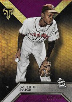 2016 Topps Triple Threads - Amethyst #7 Satchel Paige Front