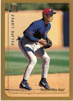 1999 Topps Traded and Rookies #T10 Felipe Lopez Front