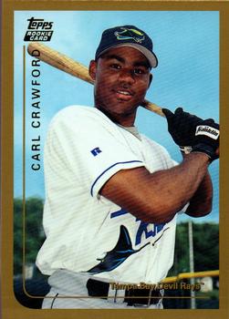 1999 Topps Traded and Rookies #T75 Carl Crawford Front