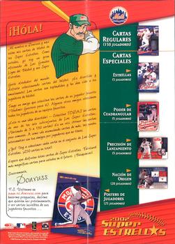 2002 Donruss Super Estrellas - Posters De Jugadores #NNO Roberto Alomar  Back