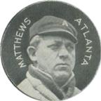 1909-11 Colgan's Chips Stars of the Diamond (E254) #NNO William Matthews Front