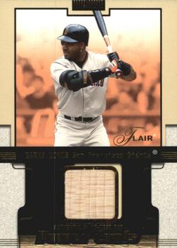 2002 Flair - Power Tools Bats Gold #NNO Barry Bonds  Front