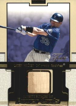 2002 Flair - Power Tools Bats Gold #NNO Larry Walker  Front