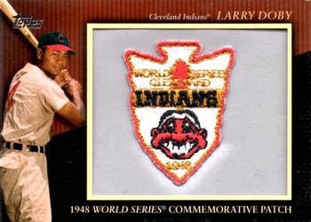 2010 Topps Update - Manufactured Commemorative Patch #MCP116 Larry Doby Front