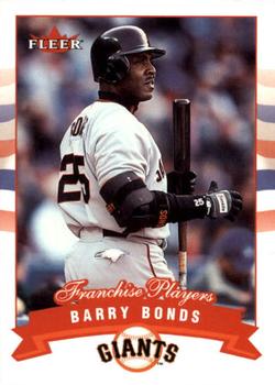 2002 Fleer - Gold Backs #25 Barry Bonds Front