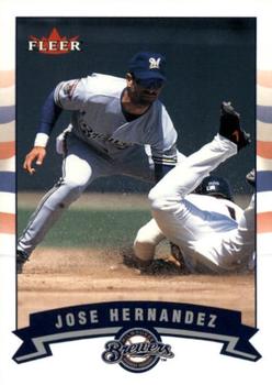2002 Fleer - Gold Backs #298 Jose Hernandez  Front