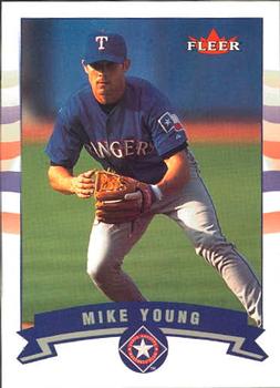 2002 Fleer - Tiffany #380 Mike Young  Front