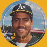 1994 Target Oakland Athletics Collector Kaps #28 Stan Javier Front