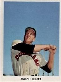 1955 Golden Stamps Cleveland Indians #NNO Ralph Kiner Front