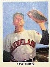 1955 Golden Stamps Cleveland Indians #NNO Dave Philley Front