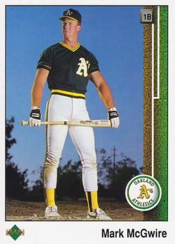 1989 Upper Deck #300 Mark McGwire Front