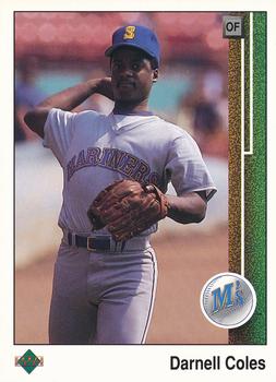 1989 Upper Deck #339 Darnell Coles Front
