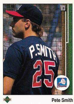 1989 Upper Deck #412 Pete Smith Front