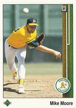 1989 Upper Deck #758 Mike Moore Front