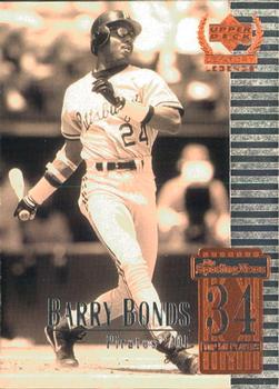 1999 Upper Deck Century Legends #34 Barry Bonds Front
