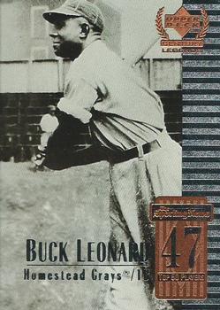 1999 Upper Deck Century Legends #47 Buck Leonard Front