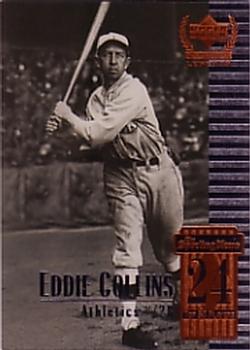 1999 Upper Deck Century Legends #24 Eddie Collins Front