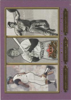 2002 Fleer Fall Classic - Championship Gold #96 Willie Stargell / Stan Musial / Pepper Martin  Front