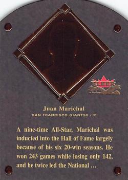 2002 Fleer Fall Classic - HOF Plaque #15 HF Juan Marichal Front