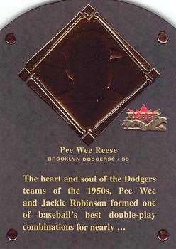 2002 Fleer Fall Classic - HOF Plaque #17 HF Pee Wee Reese Front