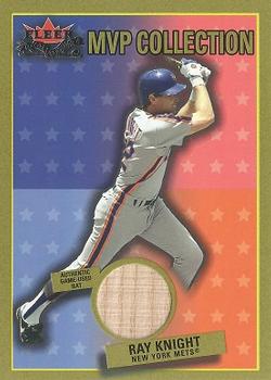 2002 Fleer Fall Classic - MVP Collection Game Used #NNO Ray Knight Front