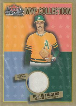 2002 Fleer Fall Classic - MVP Collection Game Used #NNO Rollie Fingers Front